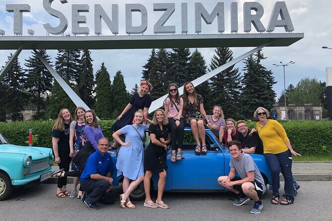 1.5h Crazy Guides' Communism Tour of Nowa Huta in Classic Car - The classic cars aren’t a gimmick here
