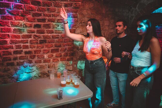 1 Hour of Open Bar Pub Crawl + Karaoke + VIP Entry to Best Clubs - The Villa Pool-Party Stop: Indoor Pool, Sauna, DJ, and a Real Party Set