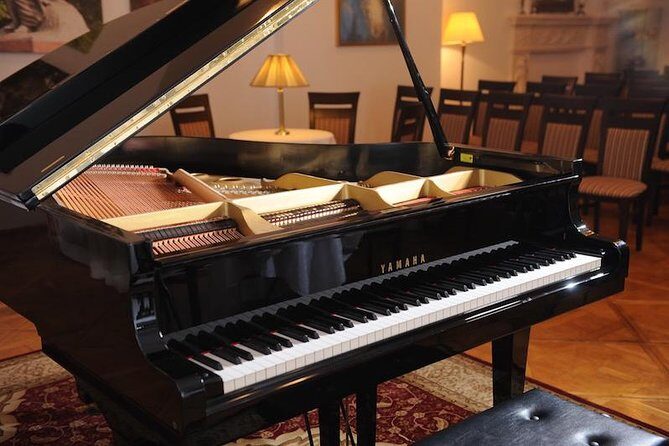 Chopin Piano Concert at Chopin Gallery with a Glass of Wine - Entering Chopin Gallery: Historic Venue, Small Room, Practical Stairs