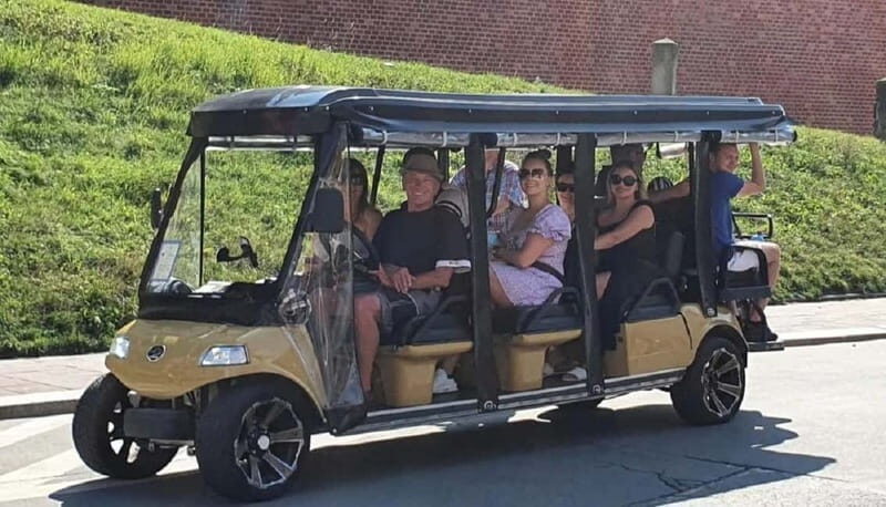 City Tour Cracow golf car plus Cruise on the Vistula River. - Planty Park, Collegium Maius, and the University Courtyard Vibe