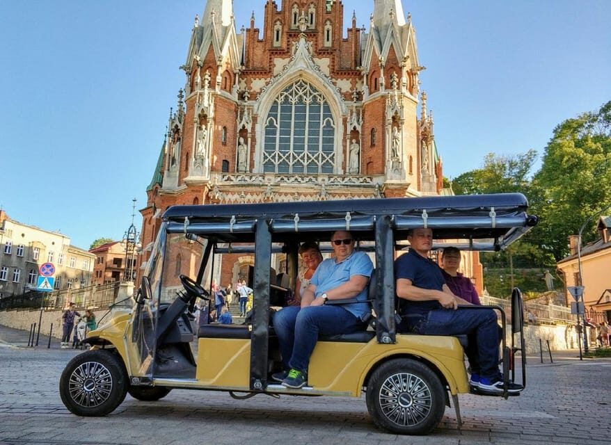 Cracow: Jewish Quarter and Ghetto Sightseeing Golf Cart Tour - The Former Krakow Jewish Ghetto: Specific Traces, Not Vague Stops