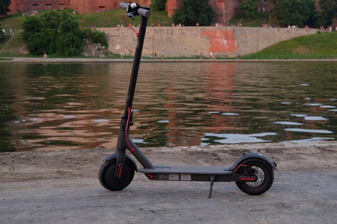 E-Scooter Krakow sightseeing tour - Scooter Delivery, Helmet Included, Mobile Ticket: Less Hassle