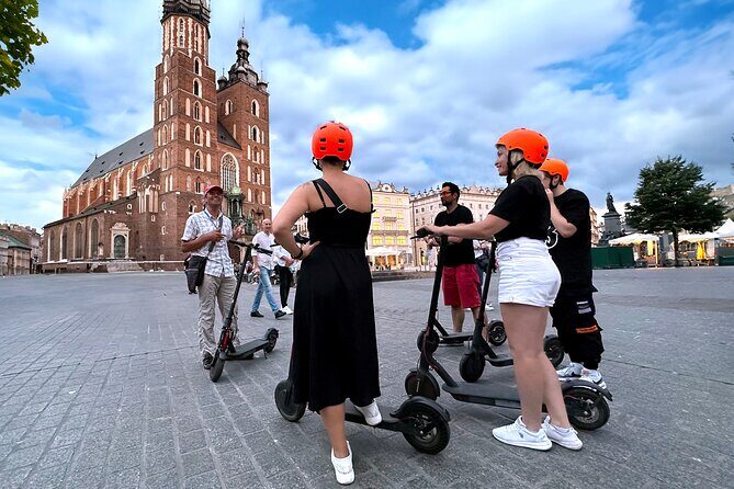 Electric Scooter Tour: Jewish Quarter Tour - 2-Hours of Magic! - Faster Than Walking: Hitting Corpus Christi Church and Church on the Rock Without Fatigue