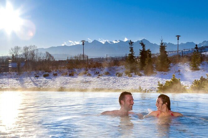 From Krakow: Chocholow Thermal Hot Springs (hotel pick up) - Entering Chocholowskie Termy: lockers, themed zones, and the pool buffet