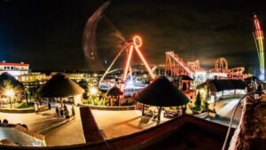 From Krakow: Energylandia Park Open Ticket & Pickup Options - Entering Energylandia: Tickets, the Main Clock Tower, and Straight Access