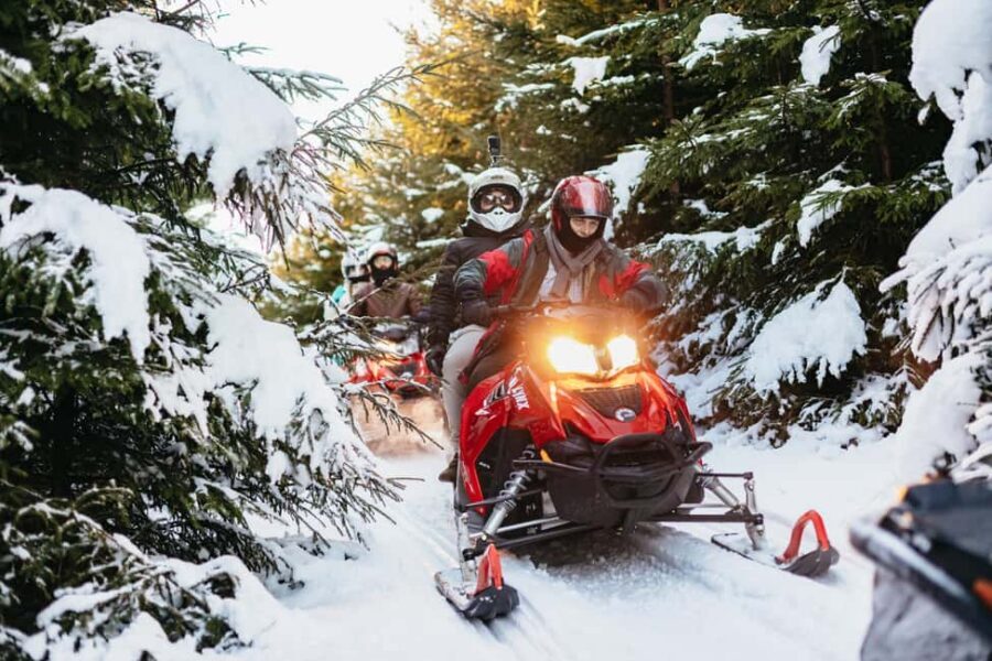 From Krakow: Snowmobile Adventure with Thermal Pools Visit - Zakopane and the shepherd hut smoked-cheese moment