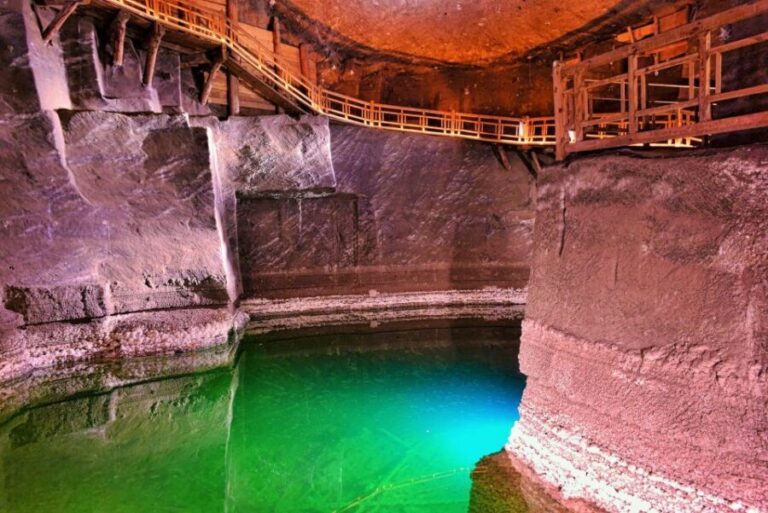 From Krakow: Wieliczka Salt Mine Guided Tour - Entering the Mine: 380 Steps Down to 135 Meters Underground