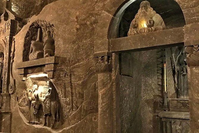 Guided Tour from Krakow to Salt Mine Wieliczka with hotel pick up - Inside Wieliczka: Sculptures, the Chapel, and Real Underground Scale