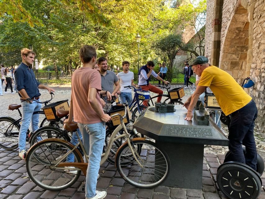 Krakow: 2h Kazimierz (Jewish Quarter) Bike Tour - Key highlights to look forward to
