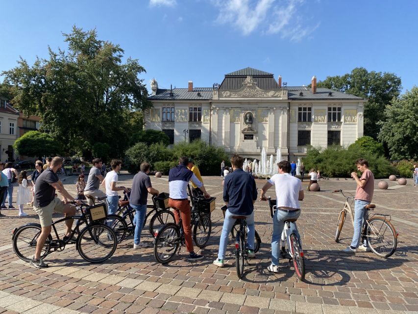 Krakow: 2h Kazimierz (Jewish Quarter) Bike Tour - Schindler’s List filming sites in Kazimierz