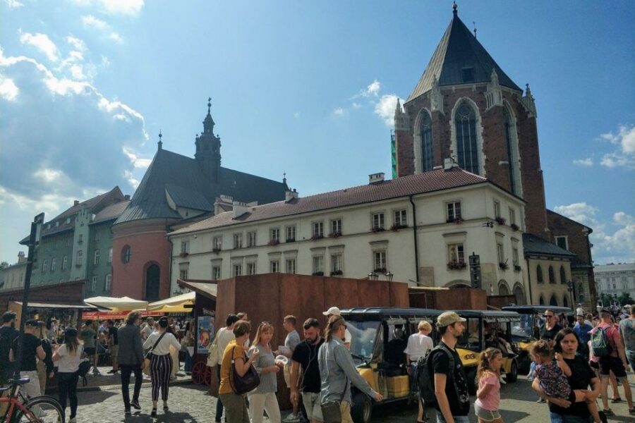 Krakow: City Golf Cart Tour and Schindler's Factory Museum - Latin Quarter to St. Mary’s: Churches as Cultural Landmarks