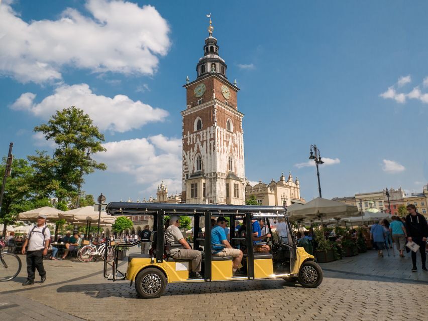 Krakow: City Sightseeing Tour by Electric Golf Cart - Where the Yellow Buggy Finds You: 3 Matejki Square