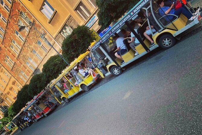 Krakow: City Sightseeing Tour Eco Electric Buggy Golf Cart - Jewish Quarter and ghetto sites: why the route is built this way
