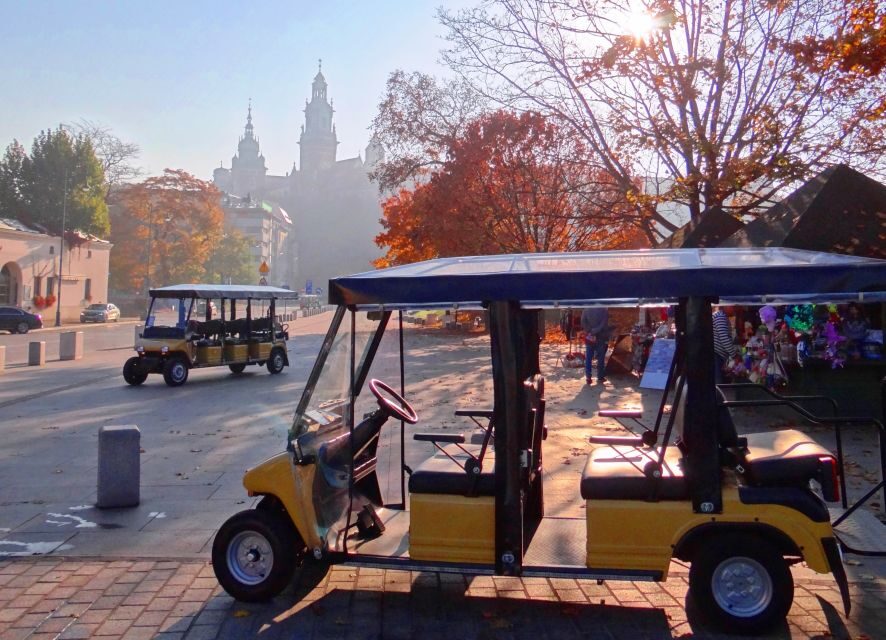 Krakow: City Tour by Electric Golf Cart - Old Town by electric cart: Market Square, Royal Route sights, and Wawel Castle views