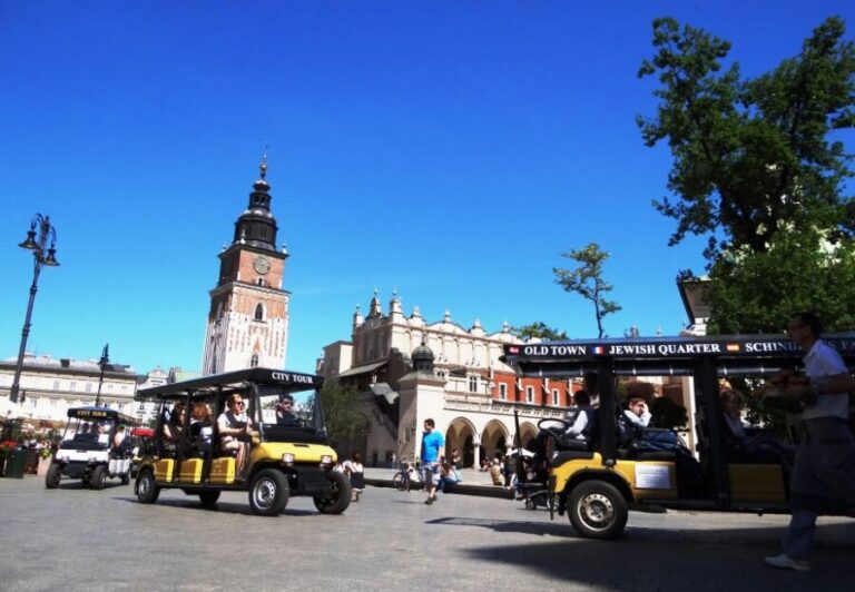 Krakow: City Tour by Electric Golf Cart - Meeting at Plac Jana Matejki and settling into the right starting point