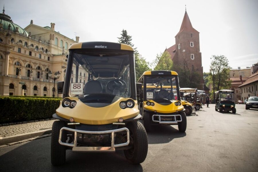 Krakow: City Tour of 3 Districts by Electric Car - Key highlights to look for on this Kraków electric car tour