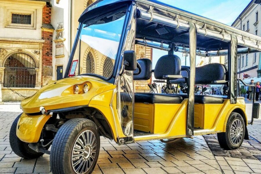 Krakow: Electric Golf Cart Tour of the Old Town - Meeting Up at Parking Kiss&Ride Without Stress