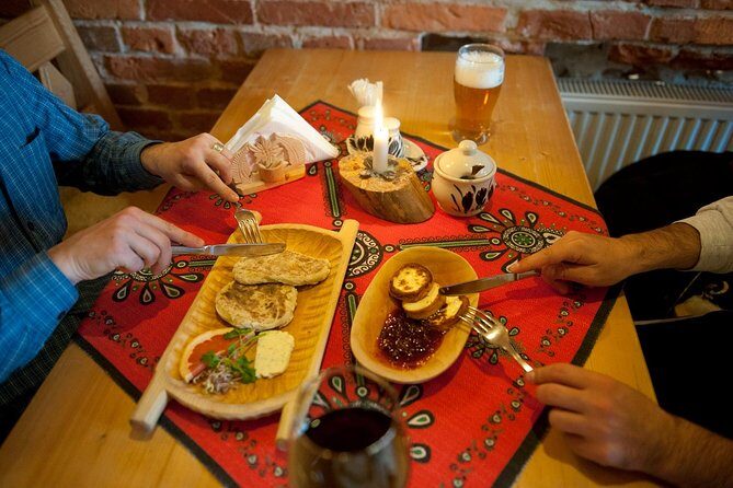 Krakow: Food Tour of 10 Tastings with Pierogi, Vodka & More - Price and value: $105.26 for guided tastings that add up