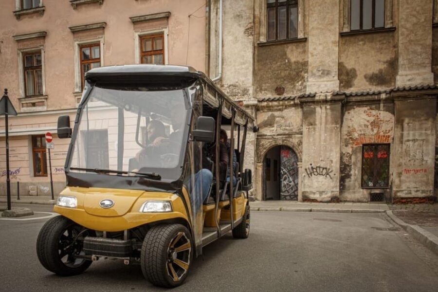 Krakow: Golf Cart City Sightseeing Tour By Old Town District - Planty to St. Cross: Getting Oriented Fast