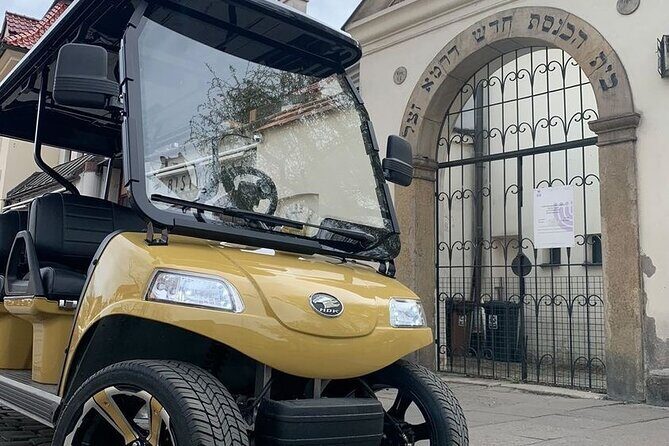 Krakow Guided Tour by Electric Golf Cart - Plac Wolnica: the big square in Kazimierz