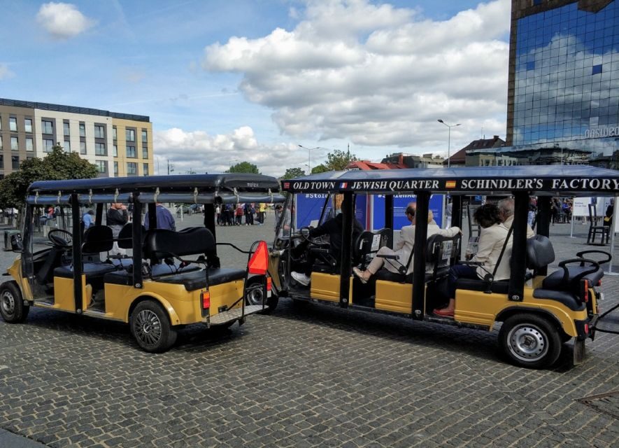 Krakow: Kazimierz by Golf Cart and Schindler's Factory Tour - How this Kazimierz + Schindler’s Factory format actually works
