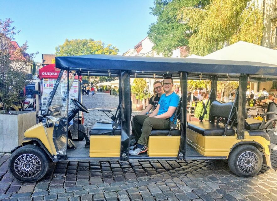 Krakow: Kazimierz by Golf Cart and Schindler's Factory Tour - The golf cart ride: your shortcut through Kazimierz
