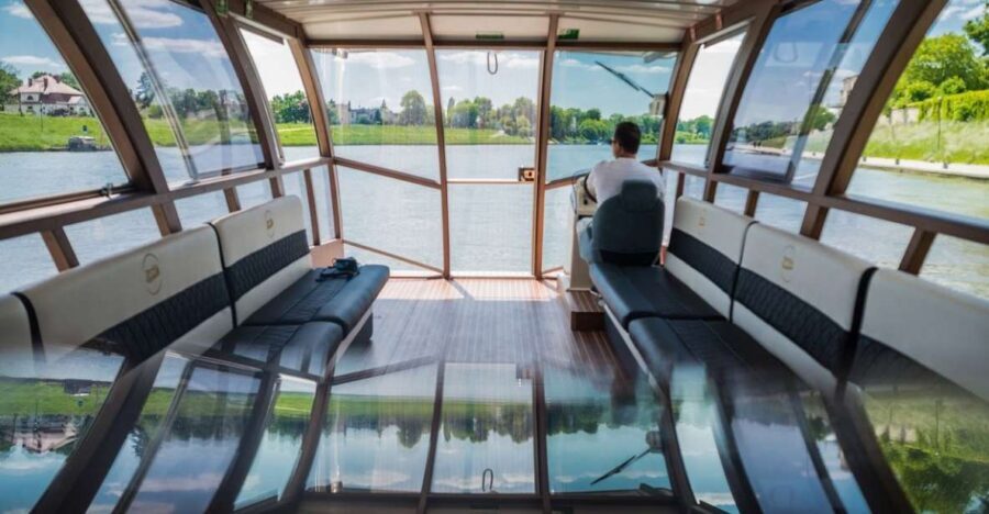 Krakow: Lazy Catamaran River Cruise and Salt Mine Group Tour - Where You Meet: Inflancki Boulevard and Finding the Right Boat