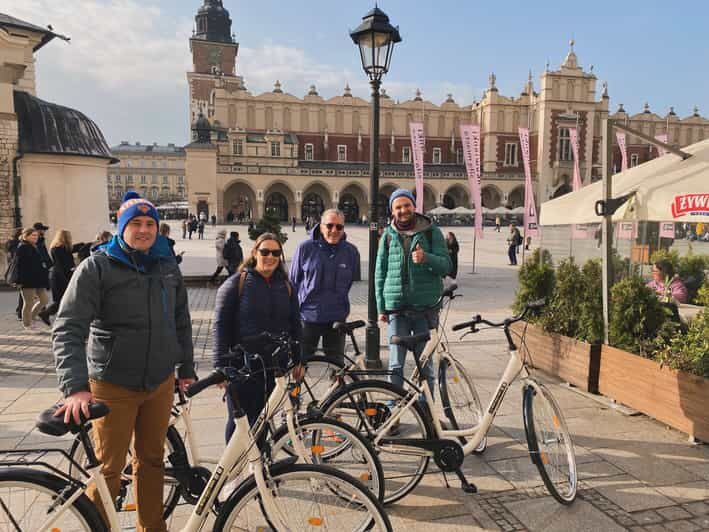 Krakow: Old Town and Kazimierz Guided Bike Tour - Ghetto Heroes Square: a sobering moment with clear framing