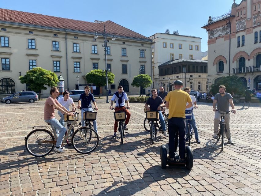 Krakow: Old Town Bike Tour with a Guide - The Royal Route: how the guide turns landmarks into a story