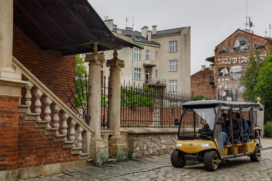 Krakow: Old Town - Kazimierz - Ghetto by Electric Golf Cart - Electric Golf Carts: Getting Oriented Fast Without the Foot-Slog