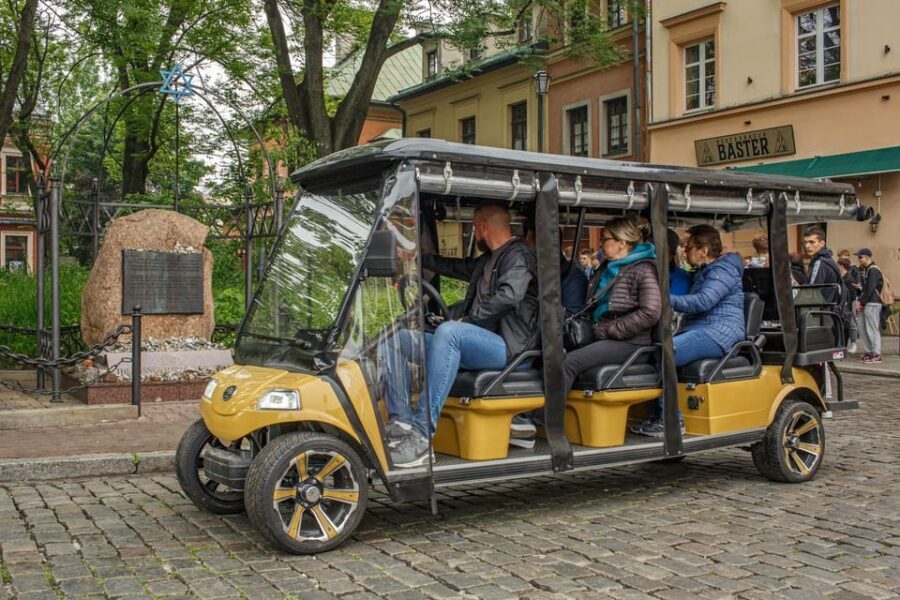 Krakow: Old Town - Kazimierz - Ghetto by Electric Golf Cart - Kazimierz: Synagogues and Street Names That Make the Neighborhood Stick