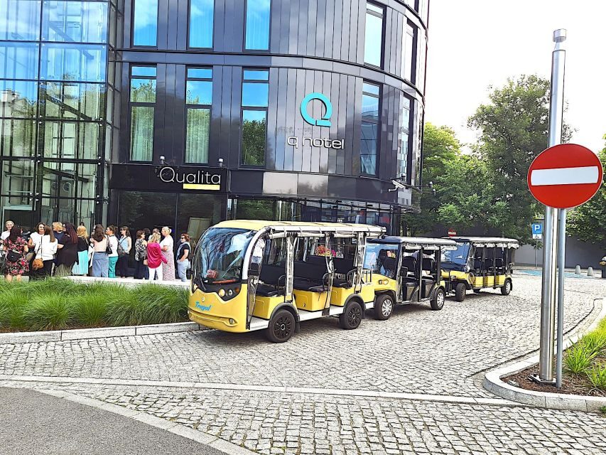 Krakow: Private Panoramic Tour by Golf Cart with Audio Guide - Podgórze and the ghetto-era loop around Oskar Schindler Factory