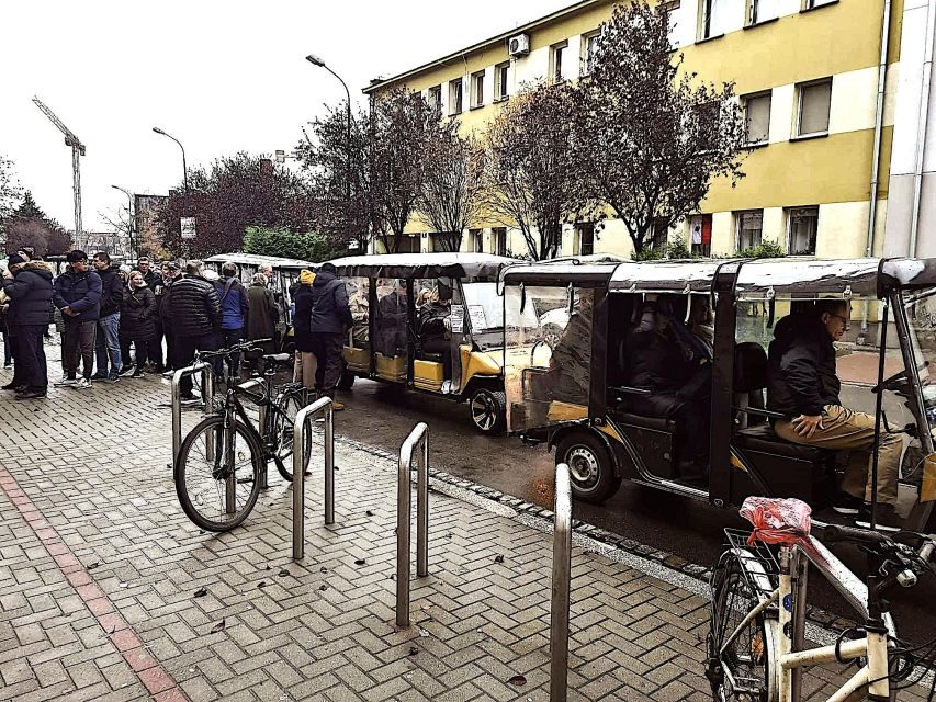 Krakow: Private Panoramic Tour by Golf Cart with Audio Guide - Audio guide in 27 languages: how to make it work for you