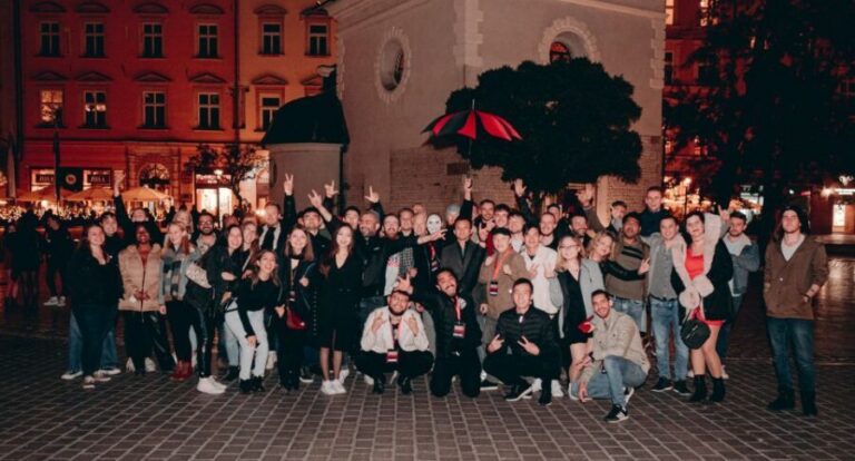 Krakow: Pub Crawl with 1 Hour of Unlimited Alcoholic Drinks - The Power Hour: unlimited drinks, games, and a magic show
