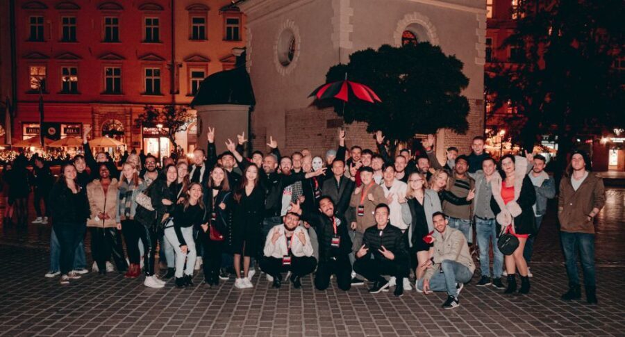Krakow: Pub Crawl with 1 Hour of Unlimited Alcoholic Drinks - The Power Hour: unlimited drinks, games, and a magic show