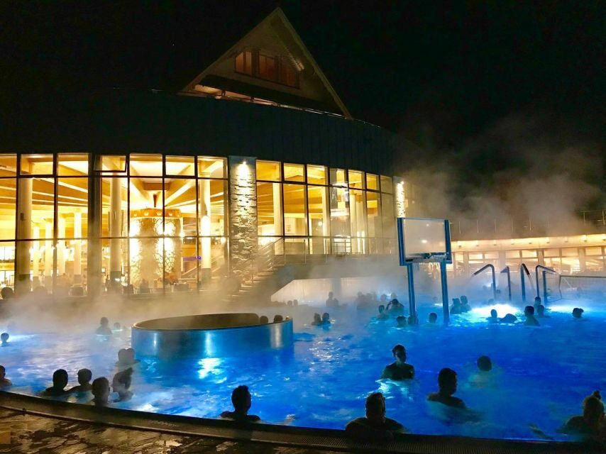 Krakow: Thermal Baths Evening Experience - Outdoor Terrace Cooling Pool and Sunset Time