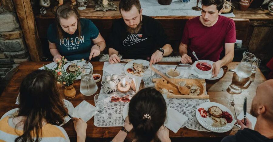 Krakow: Traditional Polish Food and Drinks Tasting Tour - The full meal segment: starters, soup, and a second course