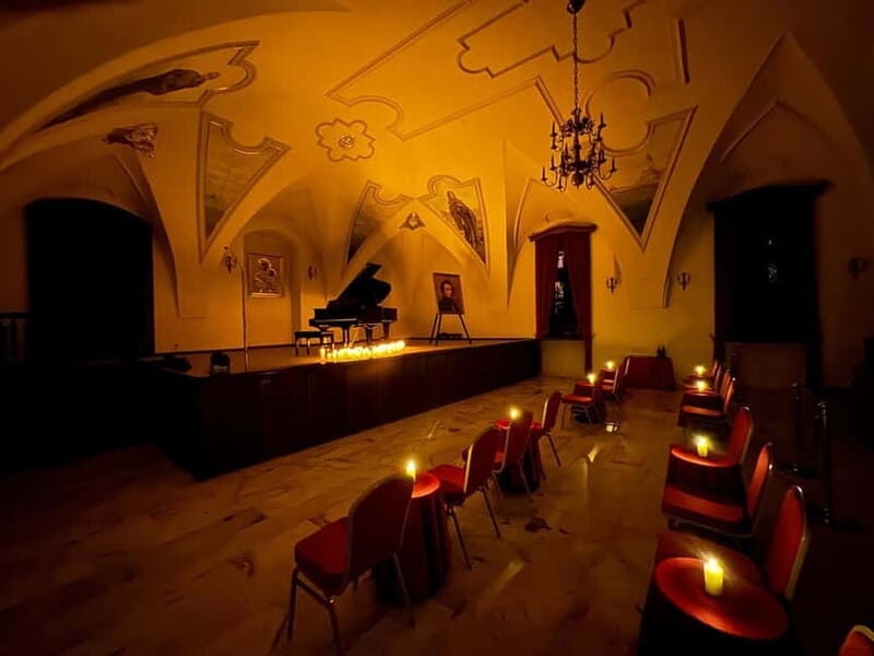 Kraków: VIP Candlelight Concert The Music of Fryderyk Chopin - The 1-hour Chopin program: what happens in sequence