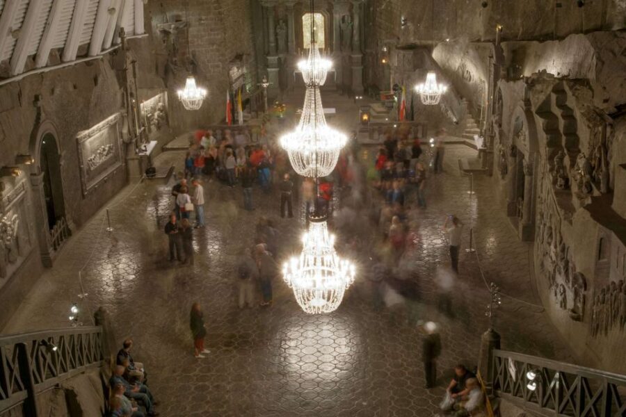 Krakow: Wawel Castle, Cathedral, Salt Mine, and Lunch - Wieliczka Salt Mine: chapels, salt chandeliers, and the St. Kinga highlight