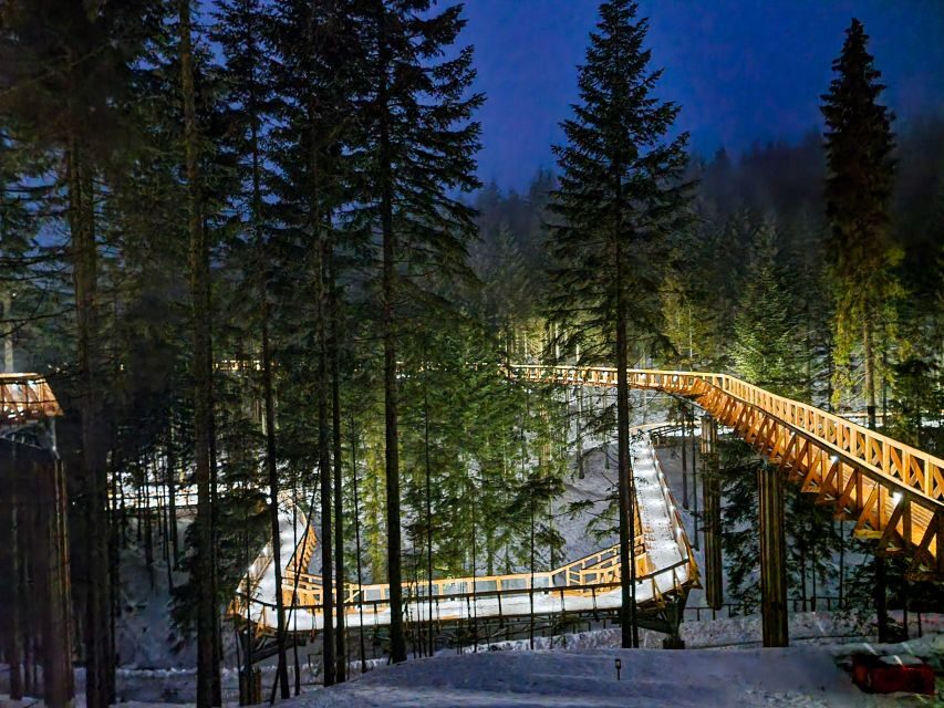 Krakow: Zakopane, Thermal Baths and Gorce Park Treetop Walk - Local cheese and beverages testing: small break, real payoff