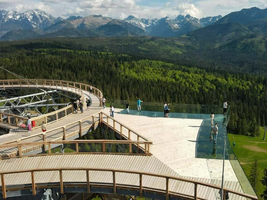 Krakow: Zakopane, Thermal Baths and Gorce Park Treetop Walk - Price and value for a 10-hour combo day