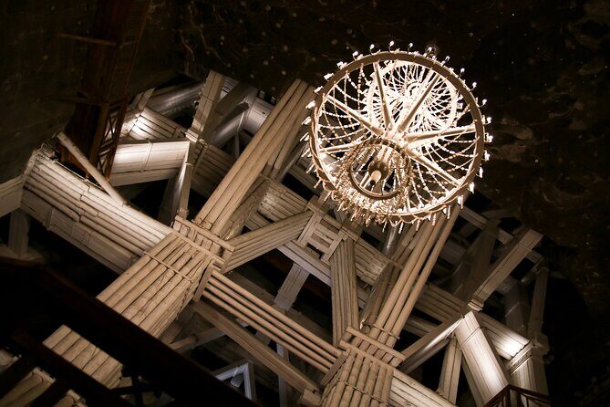 Salt Mine Wieliczka Guided Tour from Krakow - The 2.5-kilometre underground route: chambers, statues, and salt machinery