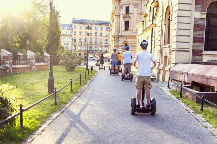 Segway Tour Krakow: Full Tour (Old Town + Jewish Quarter) - Getting started at Sienna 17 Street and learning the Segway rhythm