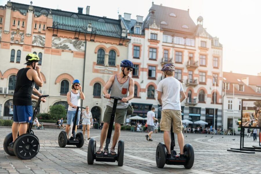 Segway Tour Krakow: Full Tour (Old Town + Jewish Quarter) - Old Town glide: Main Square streets and medieval lanes without the fatigue