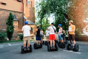 Segway Tour Krakow: Jewish Quarter Kazimierz- 2-Hours of Magic! - Old Synagogue Stop: Learning the Area Through One Point of Reference
