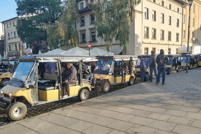 Tour via Kazimierz Quarter by Golf Cart with Schindler's Museum in Krakow - Kazimierz highlights: Szeroka Street, Plac Nowy, and ghetto remains