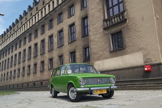 Trip Around Nowa Huta - Krakow - The Vintage Car Ride Through Communist-Era Streets