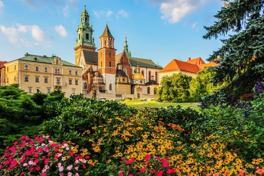 Wawel Castle & Cathedral Skip the Line Small Group Tour - First stop flow: Wawel Hill walk and the Cathedral approach
