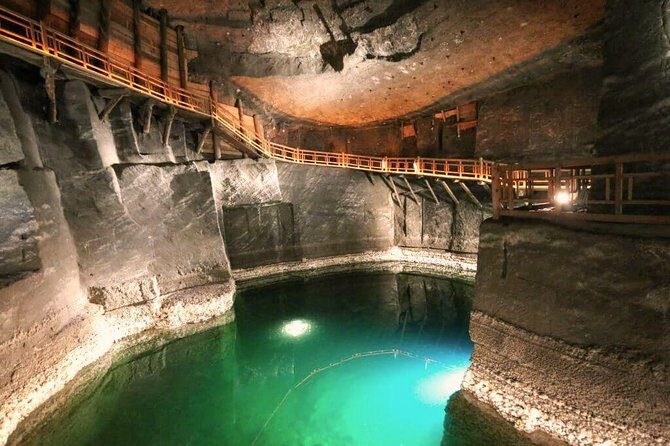 Wieliczka Salt Mine Guided tour from Krakow with a private car - 64 Meters Down: What the Guided Mine Route Feels Like