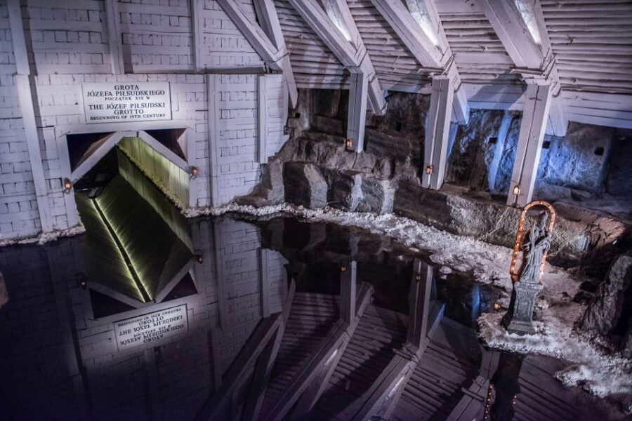 Wieliczka Salt Mine Tour Including Hotel Pick-Up - Going 140 Meters Down: Stairs, Cold, and Claustrophobia Checks